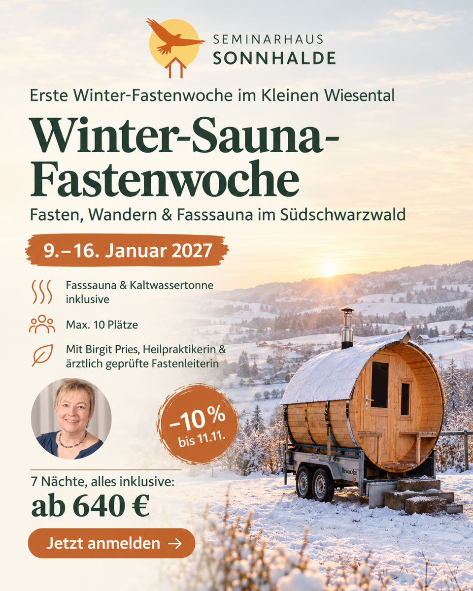 Winter SaunaFastenwoche im Schwarzwald